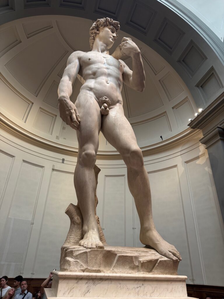 Michelangelo's David in Florence