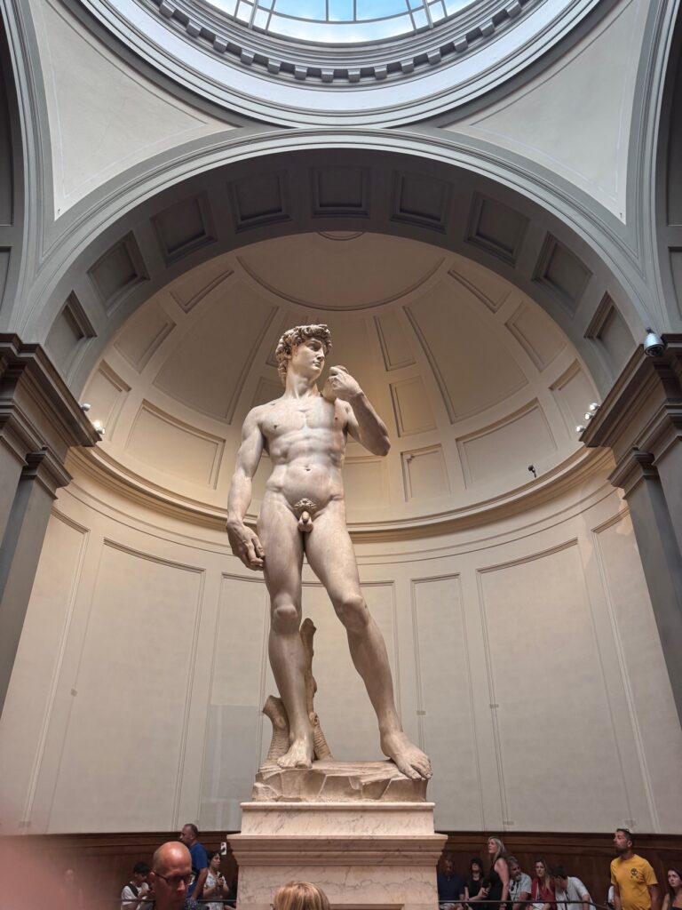 Michelangelo's David in Florence